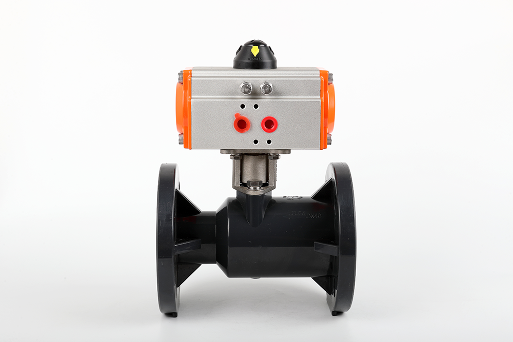 科尔沁右翼前气动法兰一体球阀